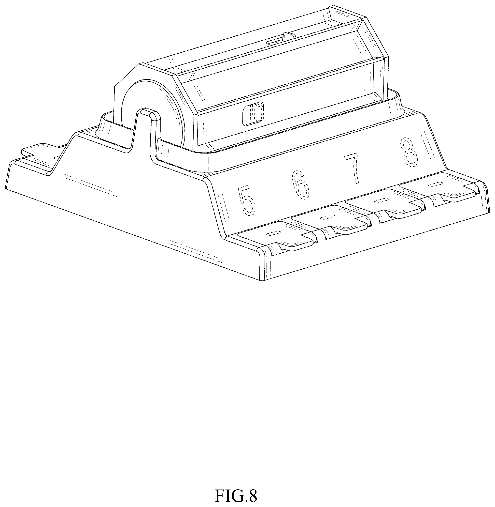 Patent USD1001396 Figure 8 – Toy for animal