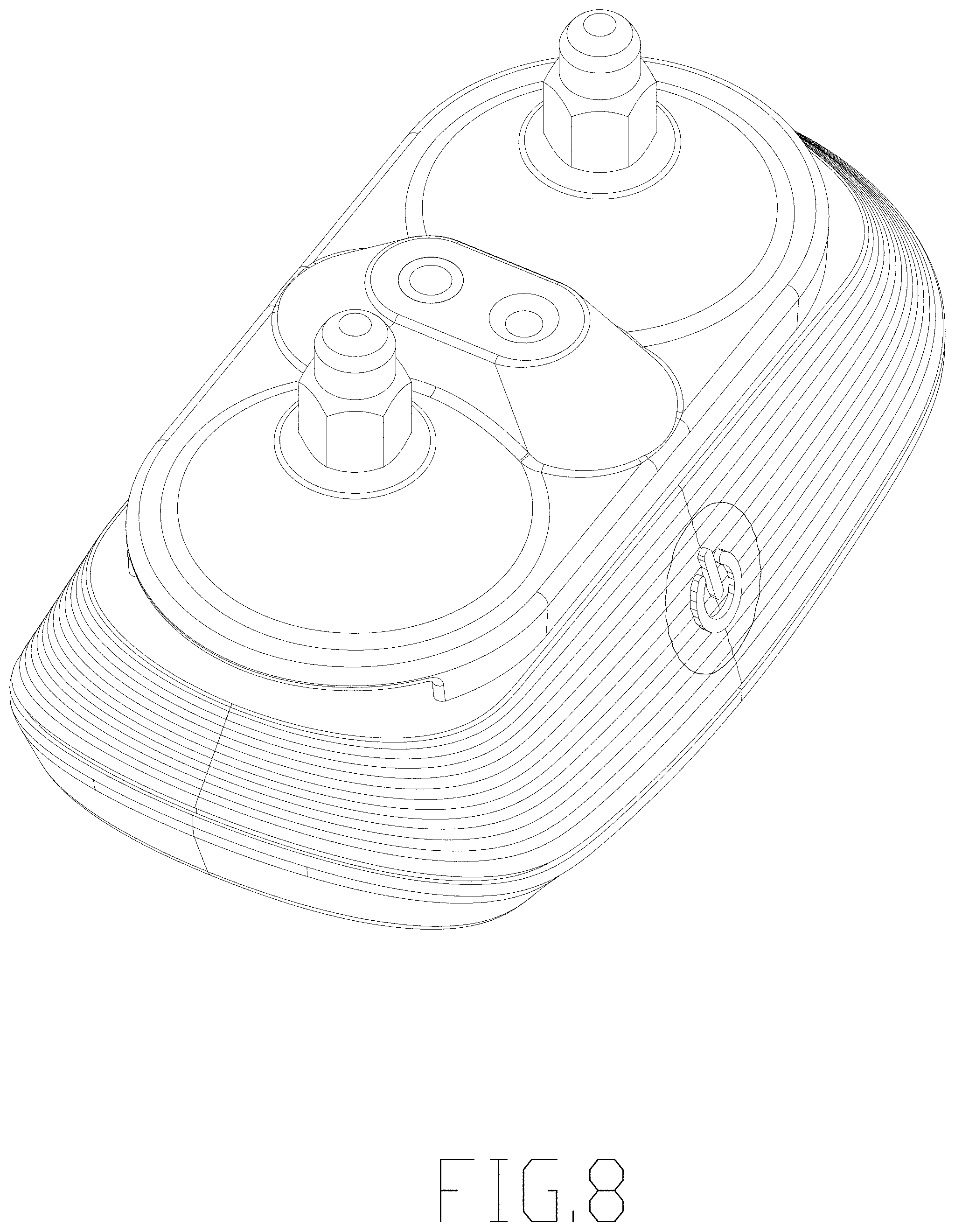Patent USD1001398 Figure 8 – Dog training device