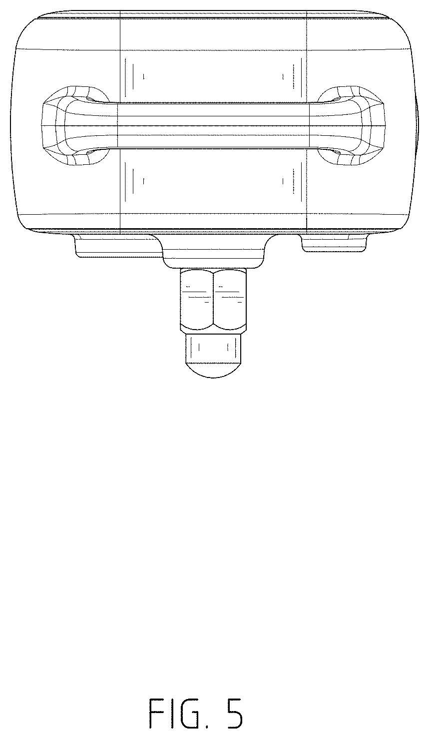 Patent USD1001399 Figure 5 – Dog trainer