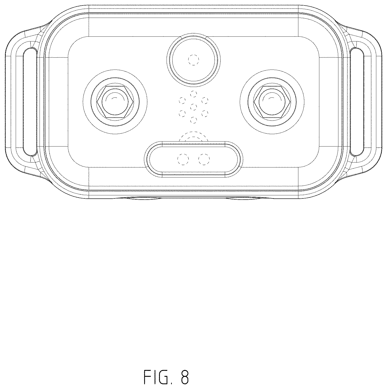 Patent USD1001399 Figure 8 – Dog trainer