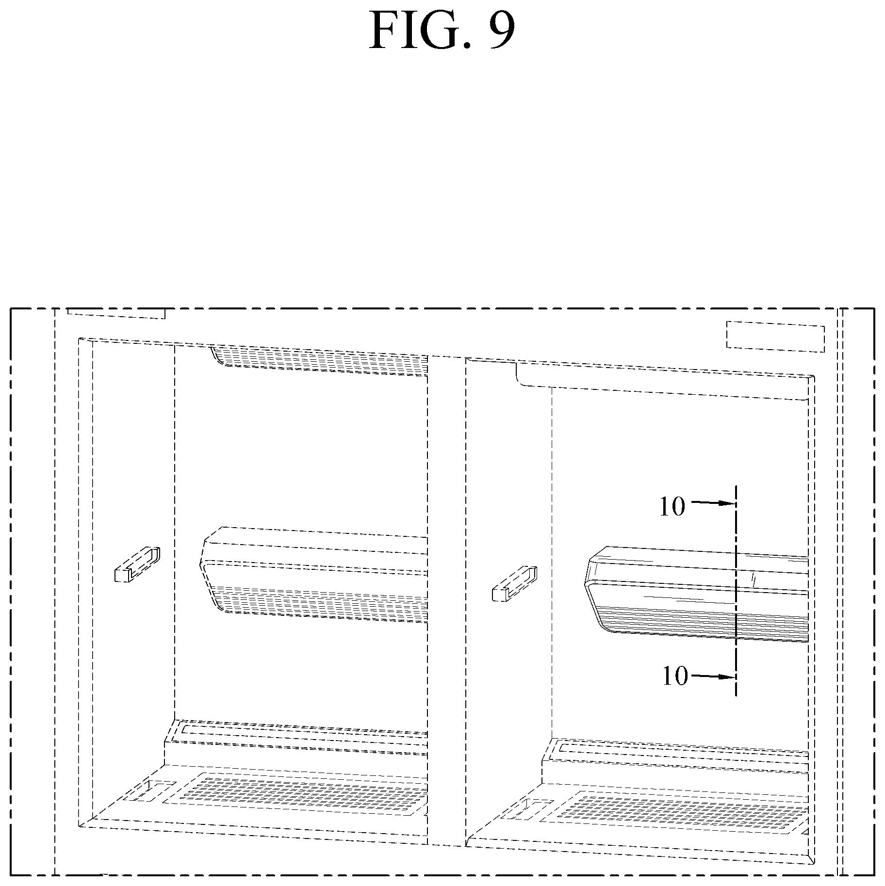 Patent USD1001400 Figure 9 – Footwear care machine