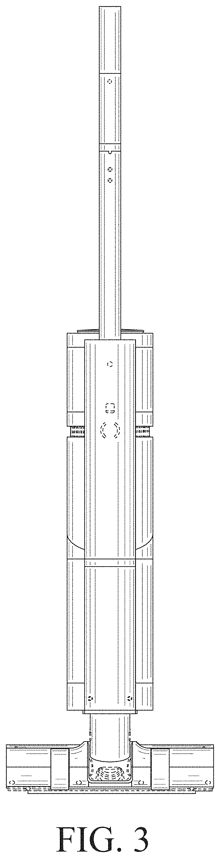 Patent USD1001402 Figure 3 – Floor washer