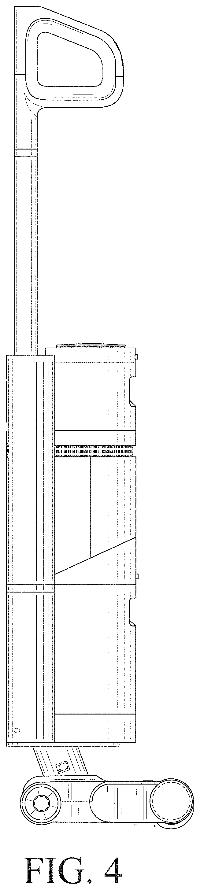 Patent USD1001402 Figure 4 – Floor washer