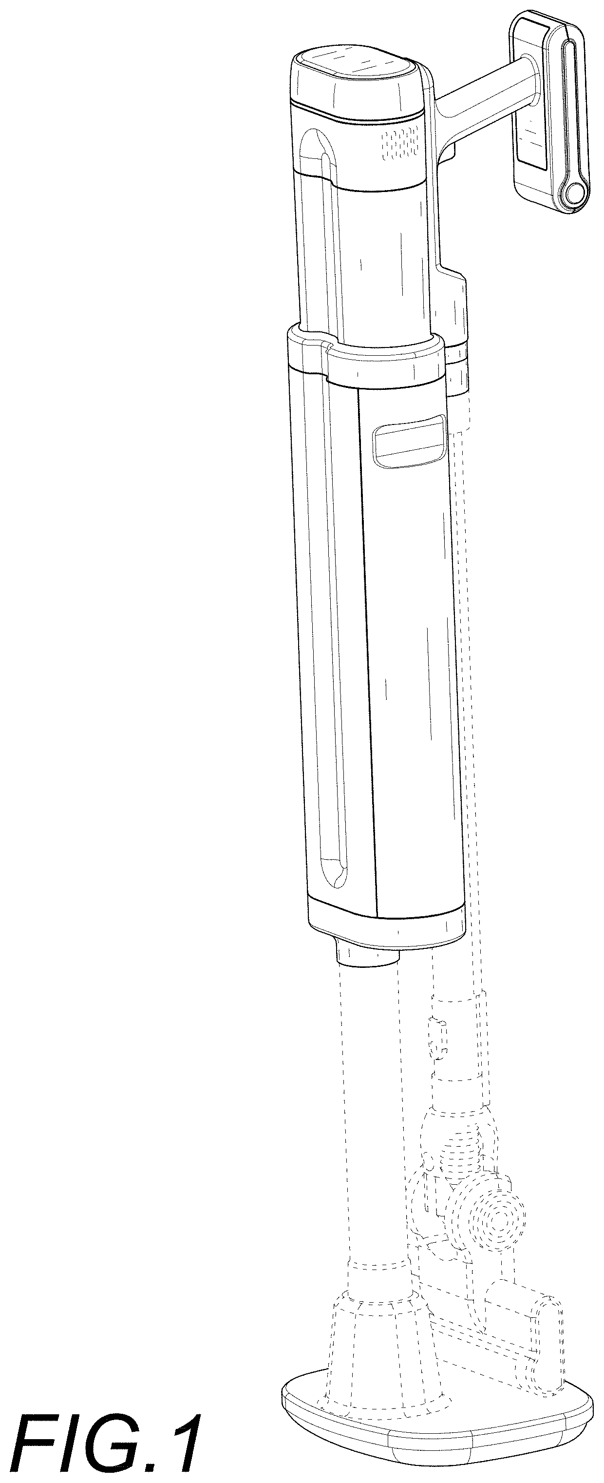 Patent USD1001403 Figure 1 – Vacuum cleaner