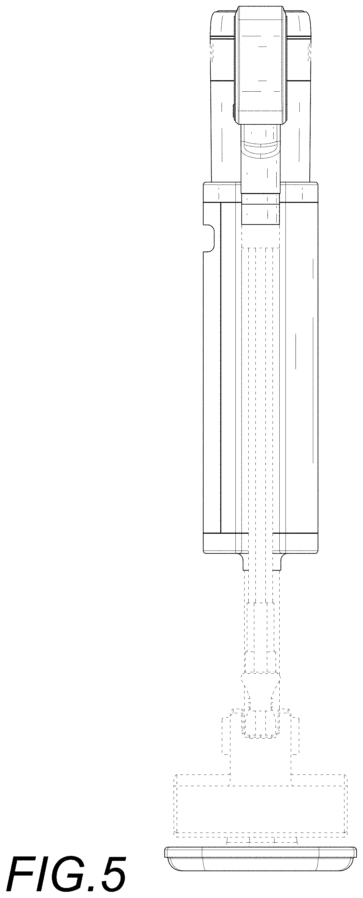 Patent USD1001403 Figure 5 – Vacuum cleaner