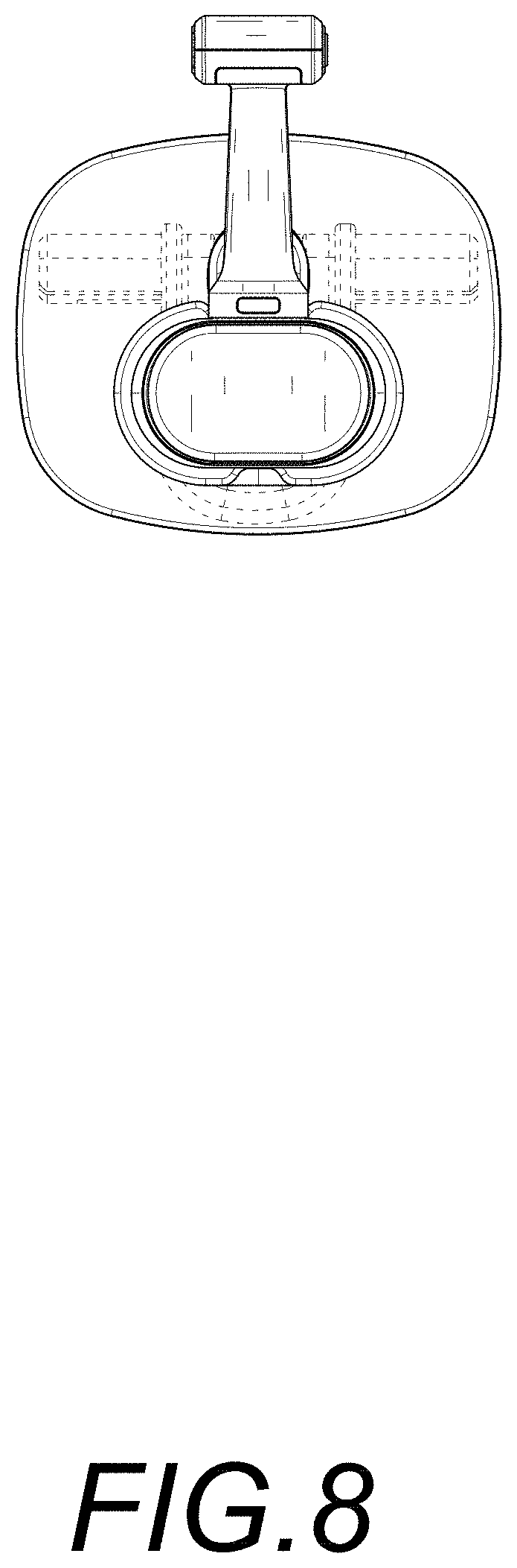 Patent USD1001403 Figure 8 – Vacuum cleaner