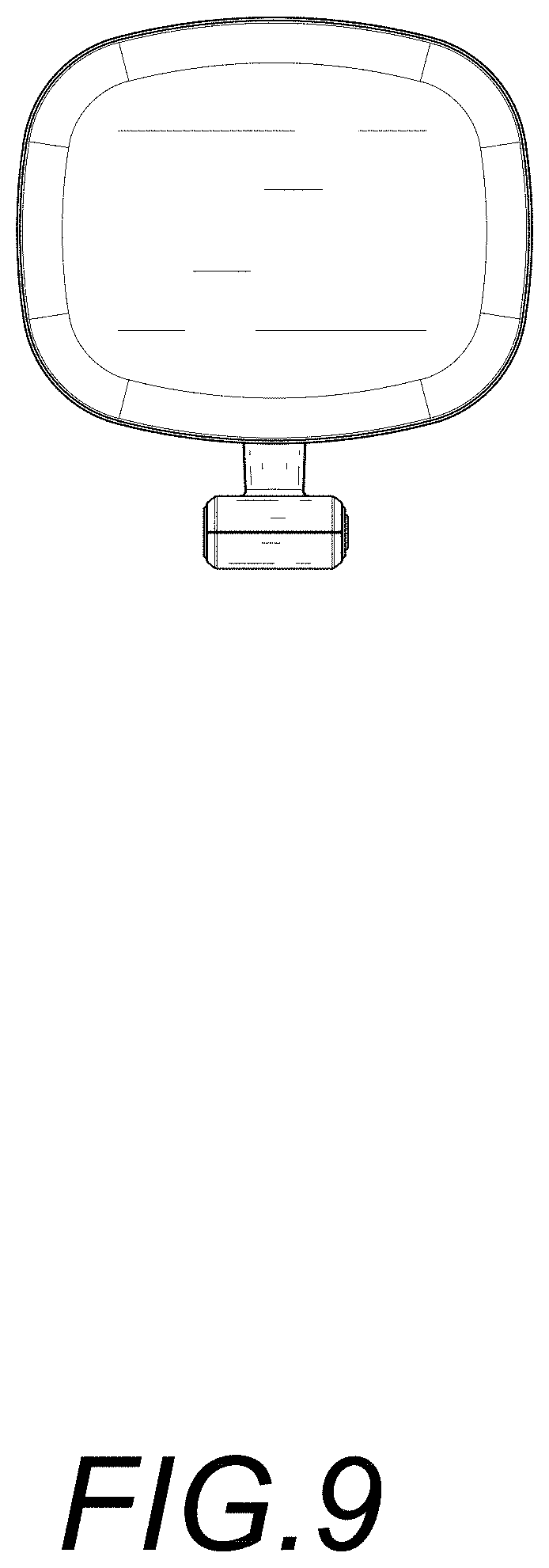 Patent USD1001403 Figure 9 – Vacuum cleaner