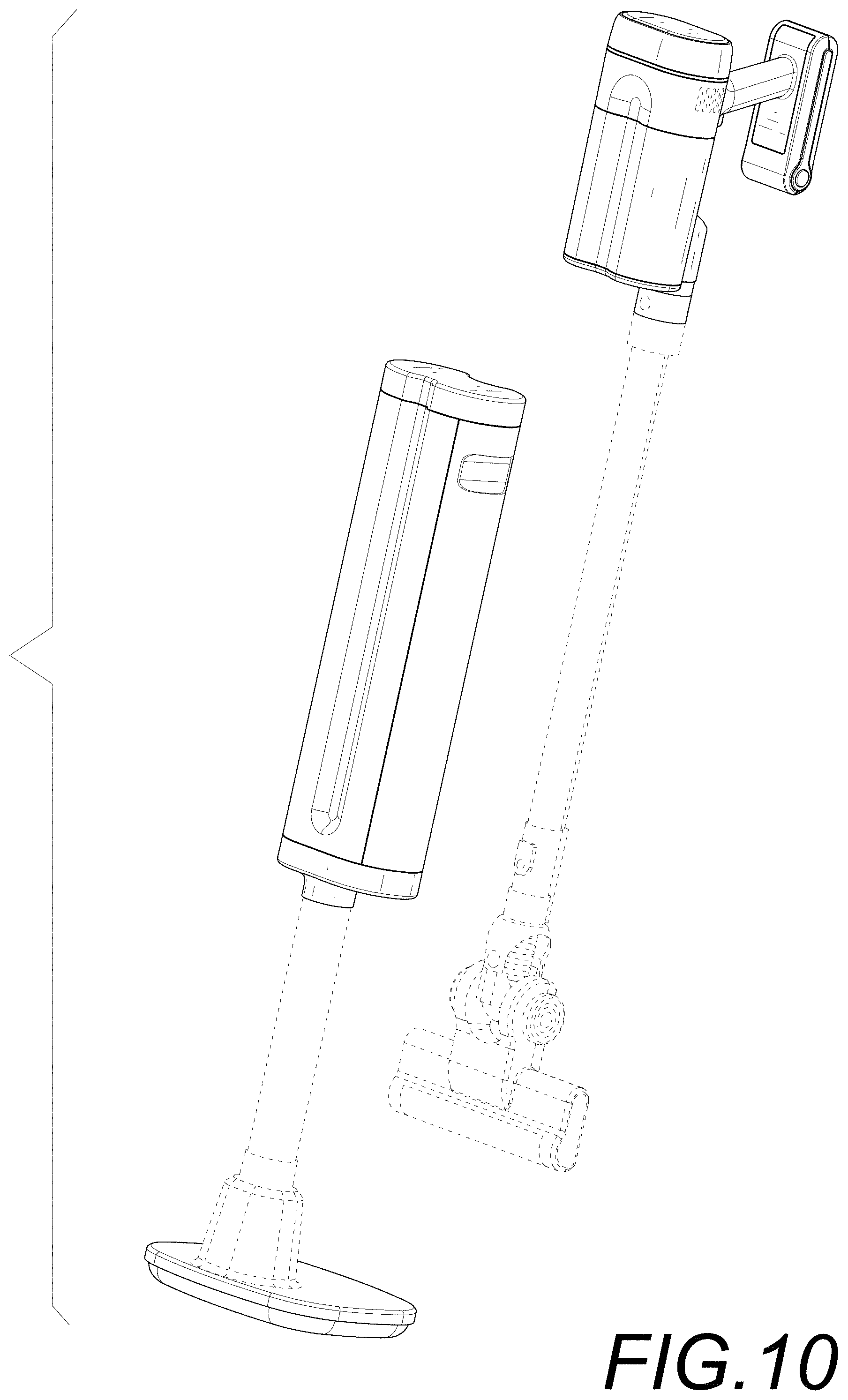 Patent USD1001403 Figure 10 – Vacuum cleaner
