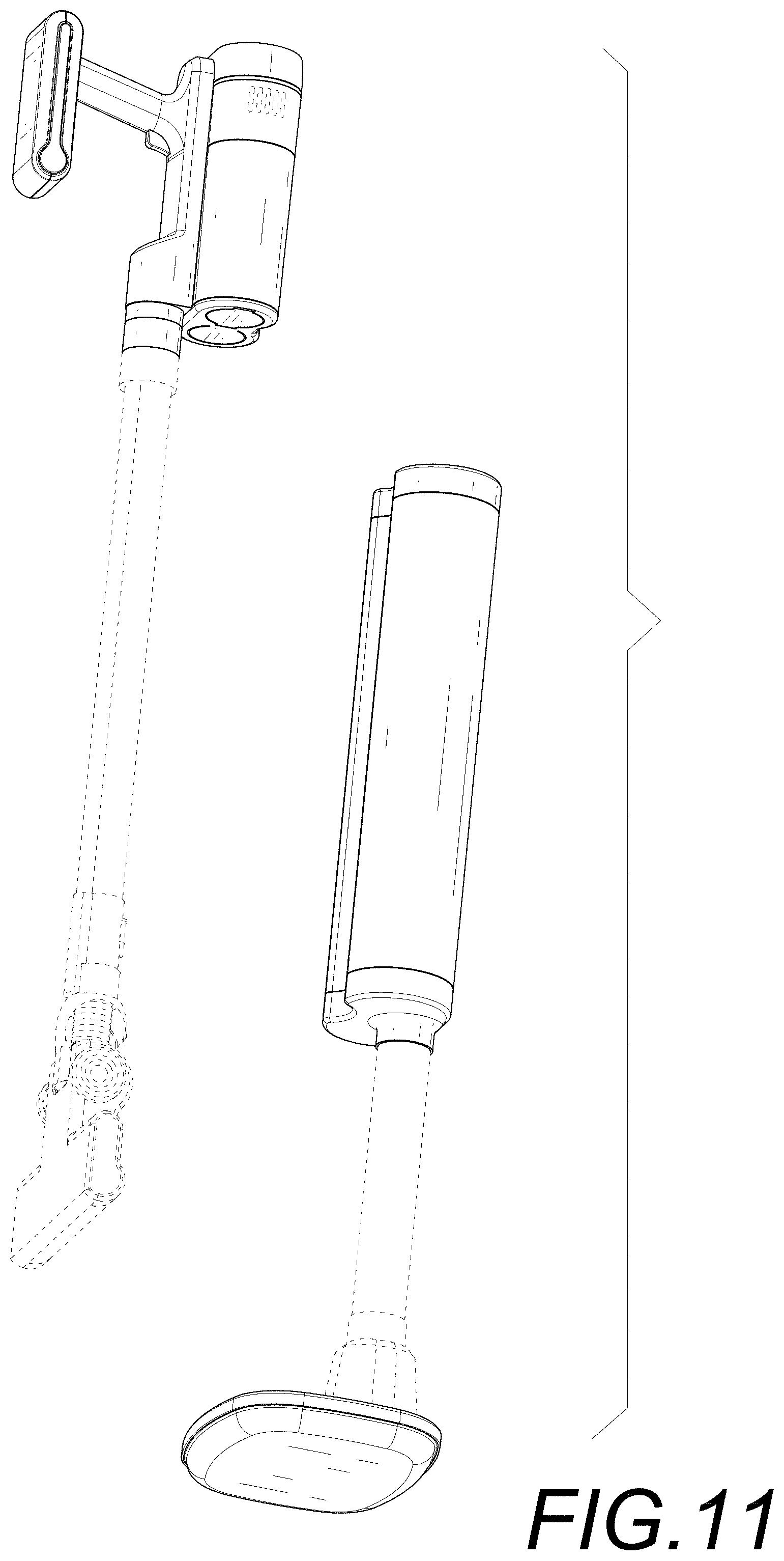 Patent USD1001403 Figure 11 – Vacuum cleaner