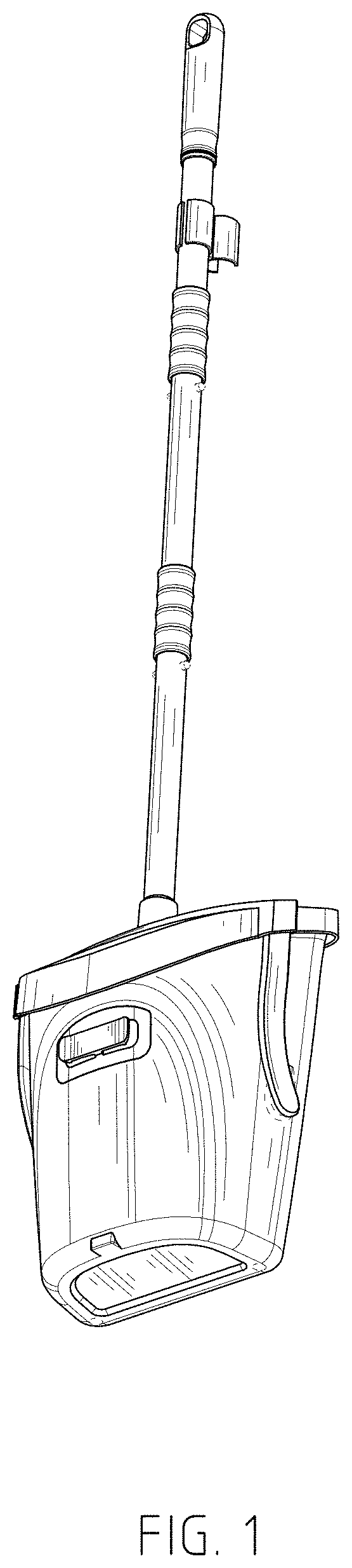 Patent USD1001406 Figure 1 – Dustpan