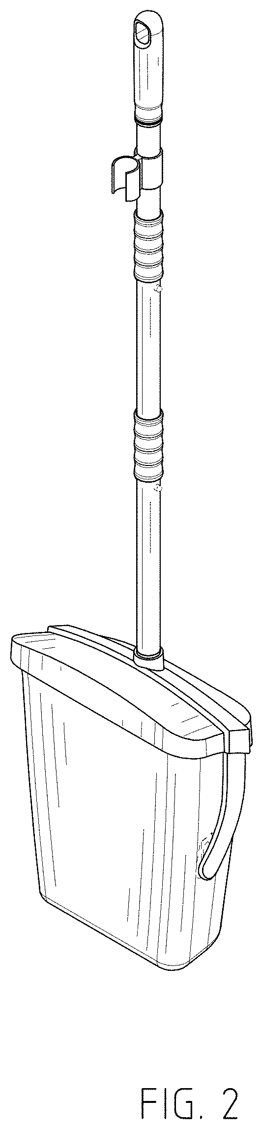 Patent USD1001406 Figure 2 – Dustpan