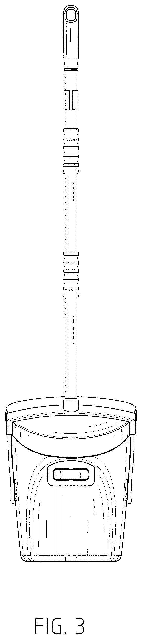 Patent USD1001406 Figure 3 – Dustpan