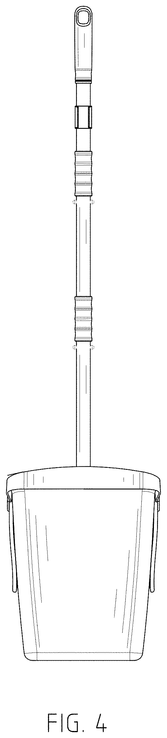 Patent USD1001406 Figure 4 – Dustpan