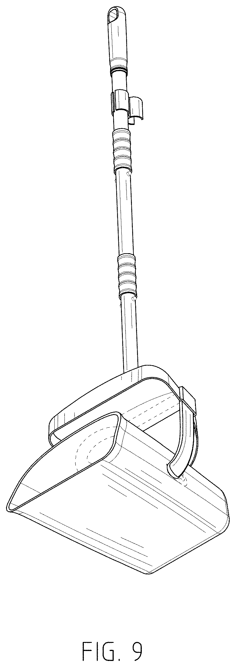 Patent USD1001406 Figure 9 – Dustpan