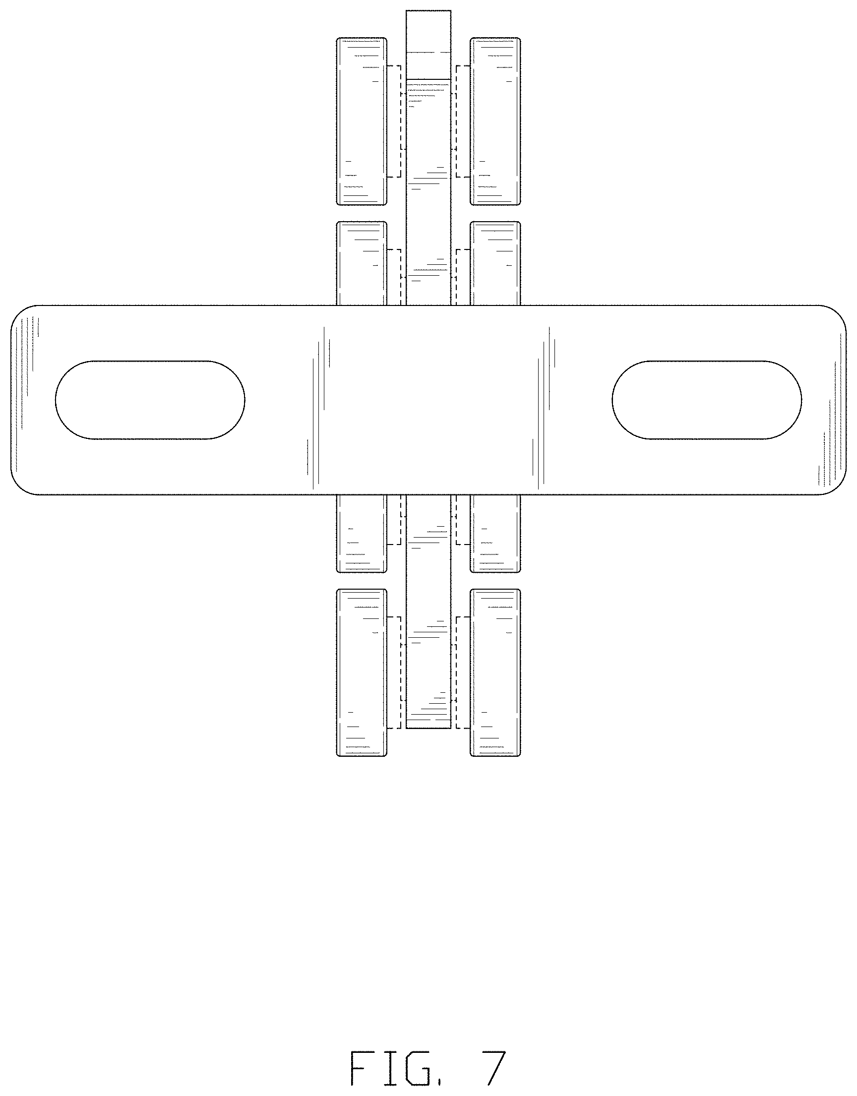 Patent USD1001409 Figure 7 – Wheel for a cargo lift