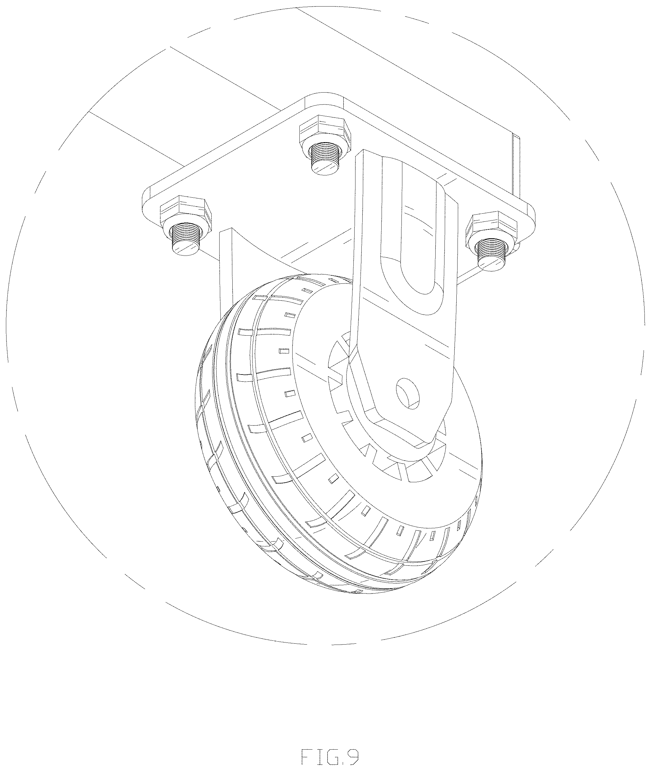 Patent USD1001411 Figure 9 – Vehicle hardtop lift