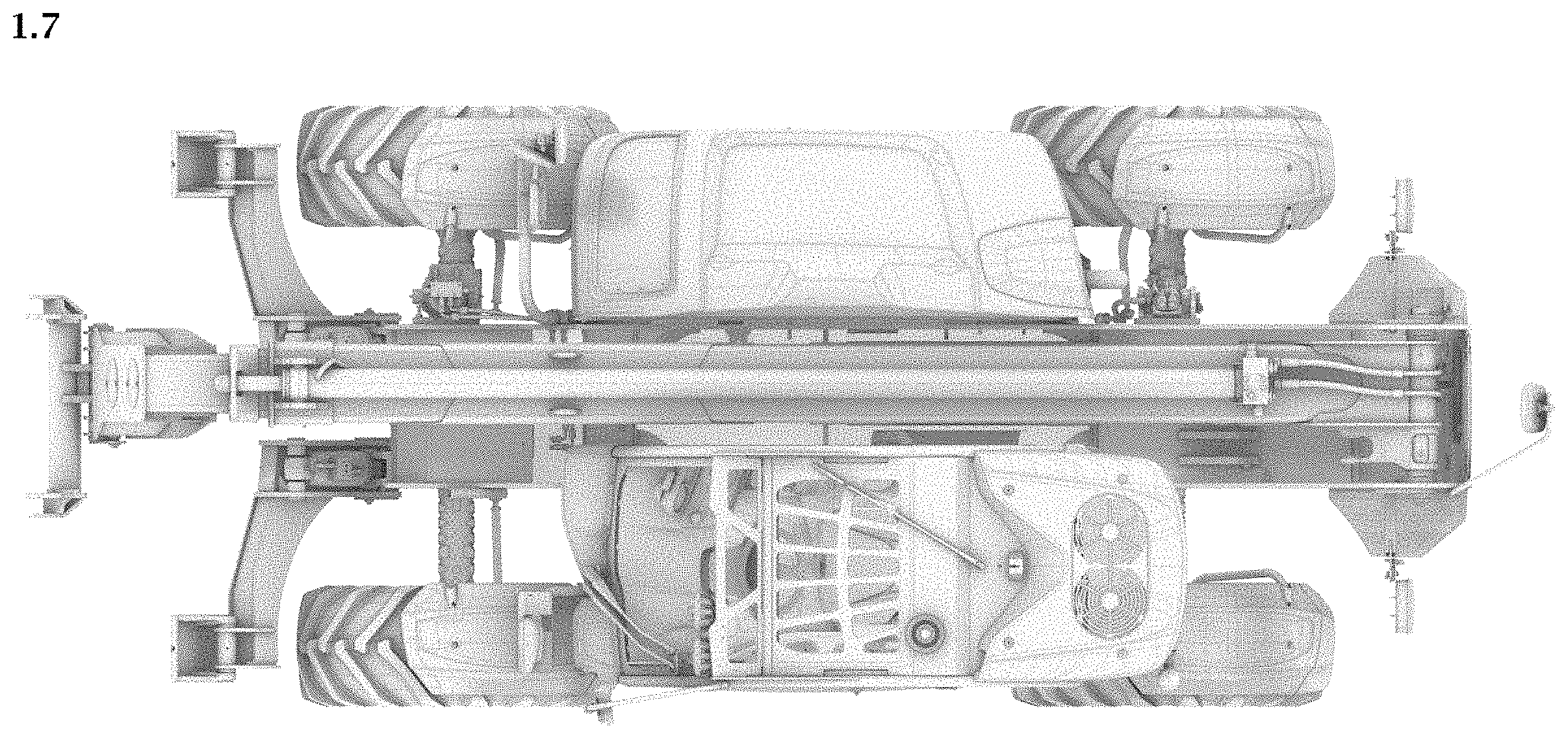 Patent USD1001412 Figure 7 – Forklift truck