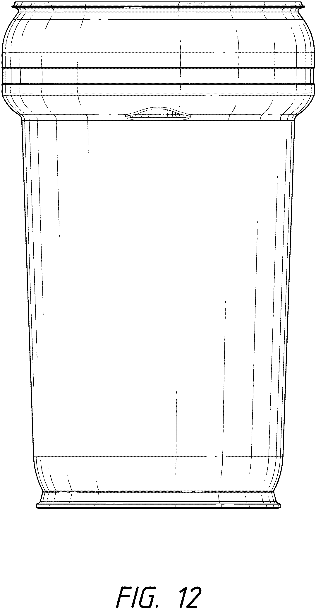 Patent USD1001413 Figure 11 – Nestable drum