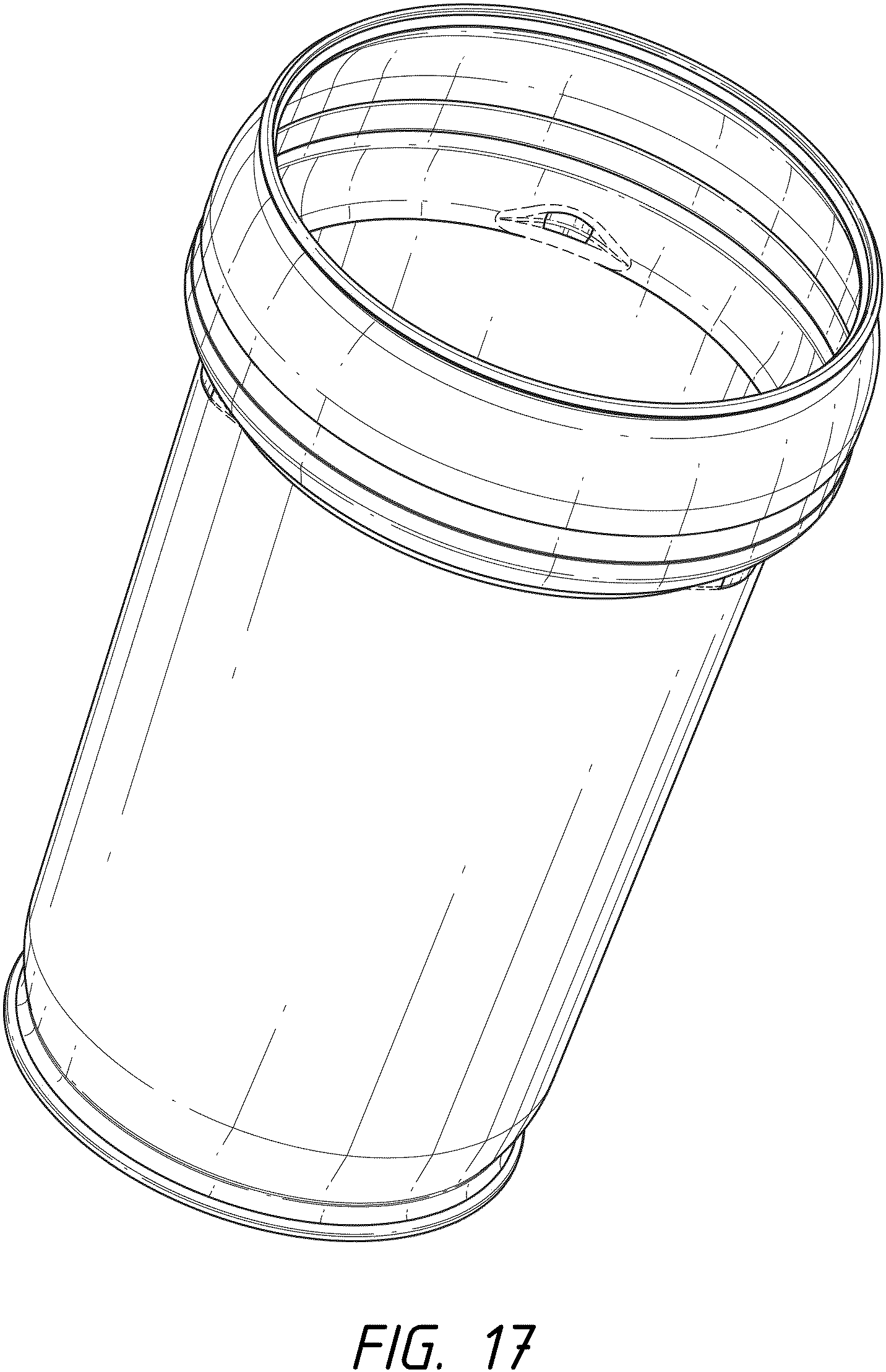 Patent USD1001413 Figure 15 – Nestable drum