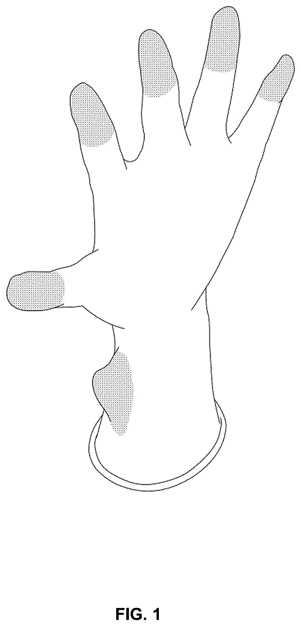 Patent USD1001415 — Glove — Figure 1