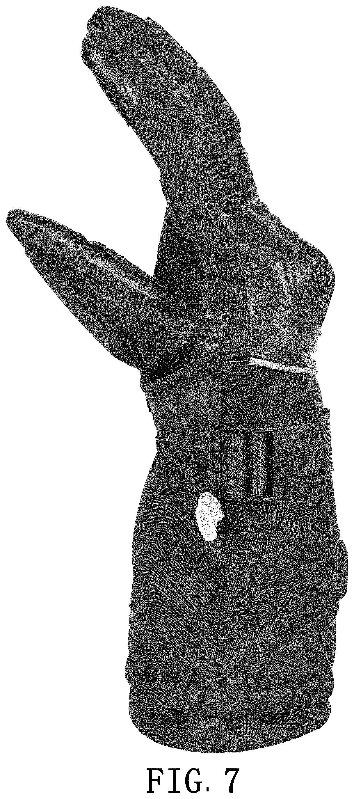 Patent USD1001416 Figure 7 – Heated glove