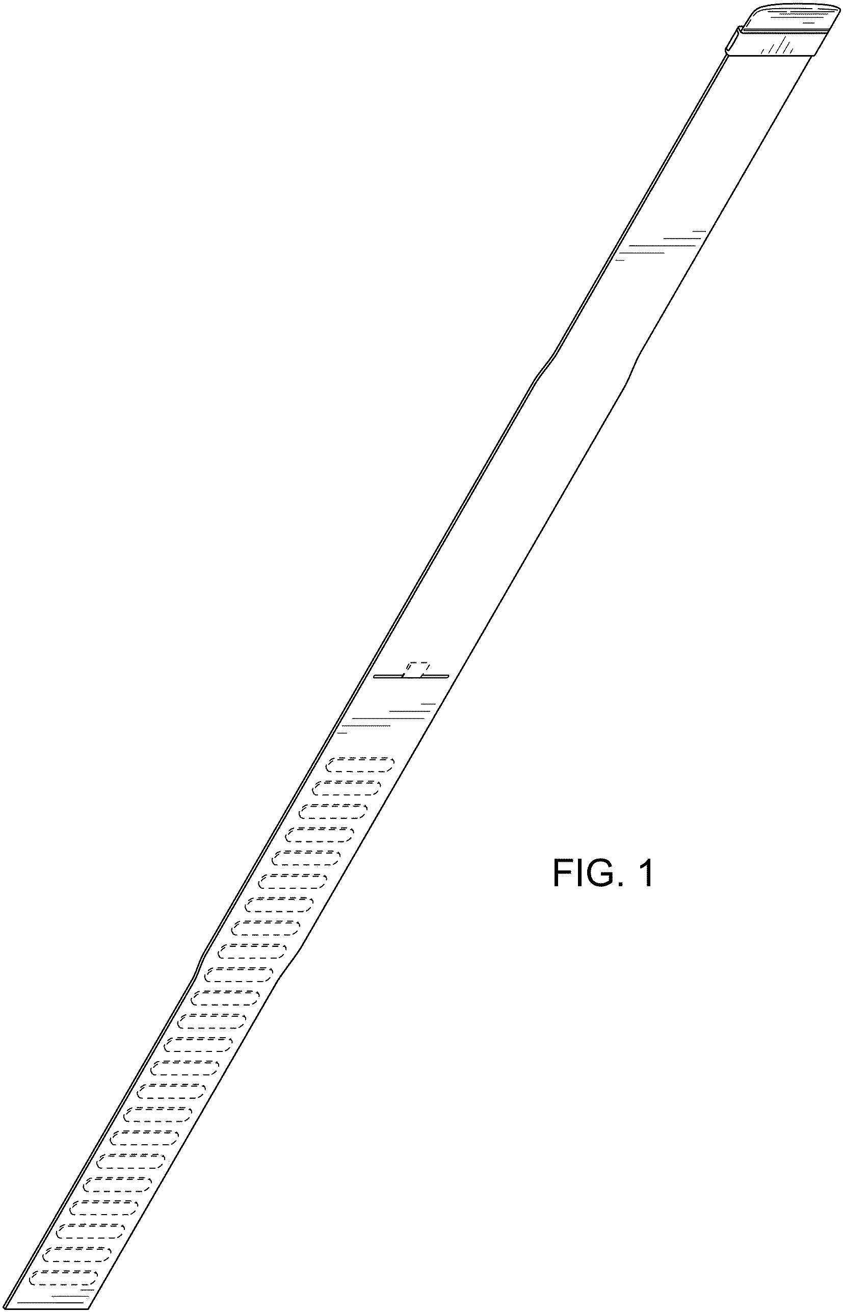 Patent USD1001417 — Charger positioning belt — Figure 1