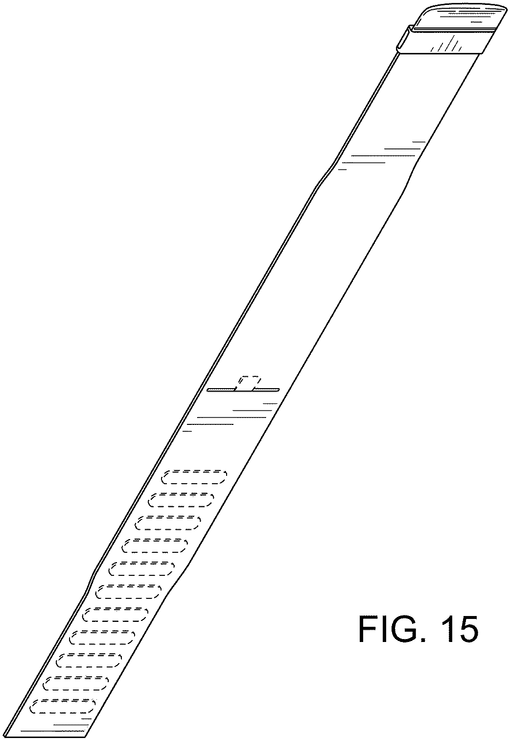 Patent USD1001417 Figure 7 – Charger positioning belt