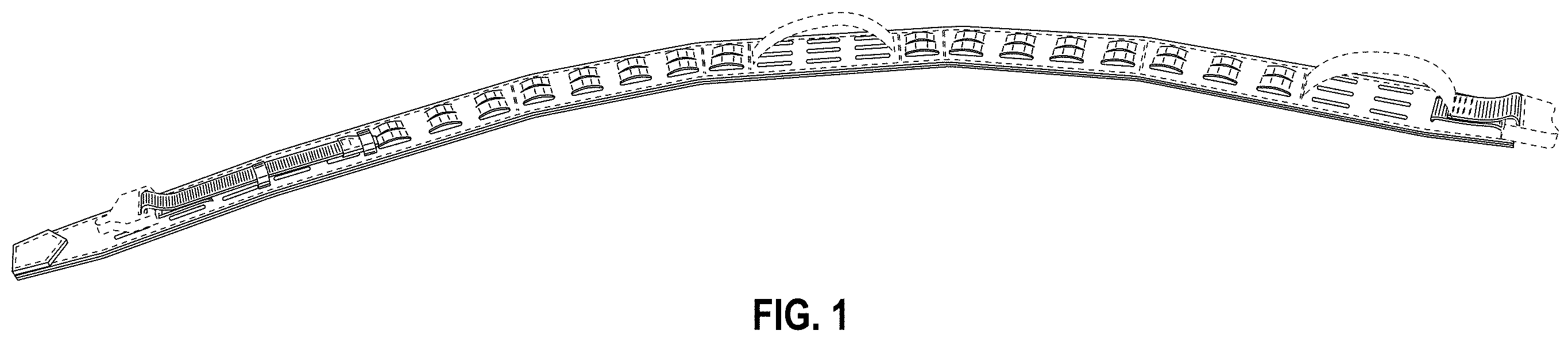 Patent USD1001418 Figure 1 – Belt
