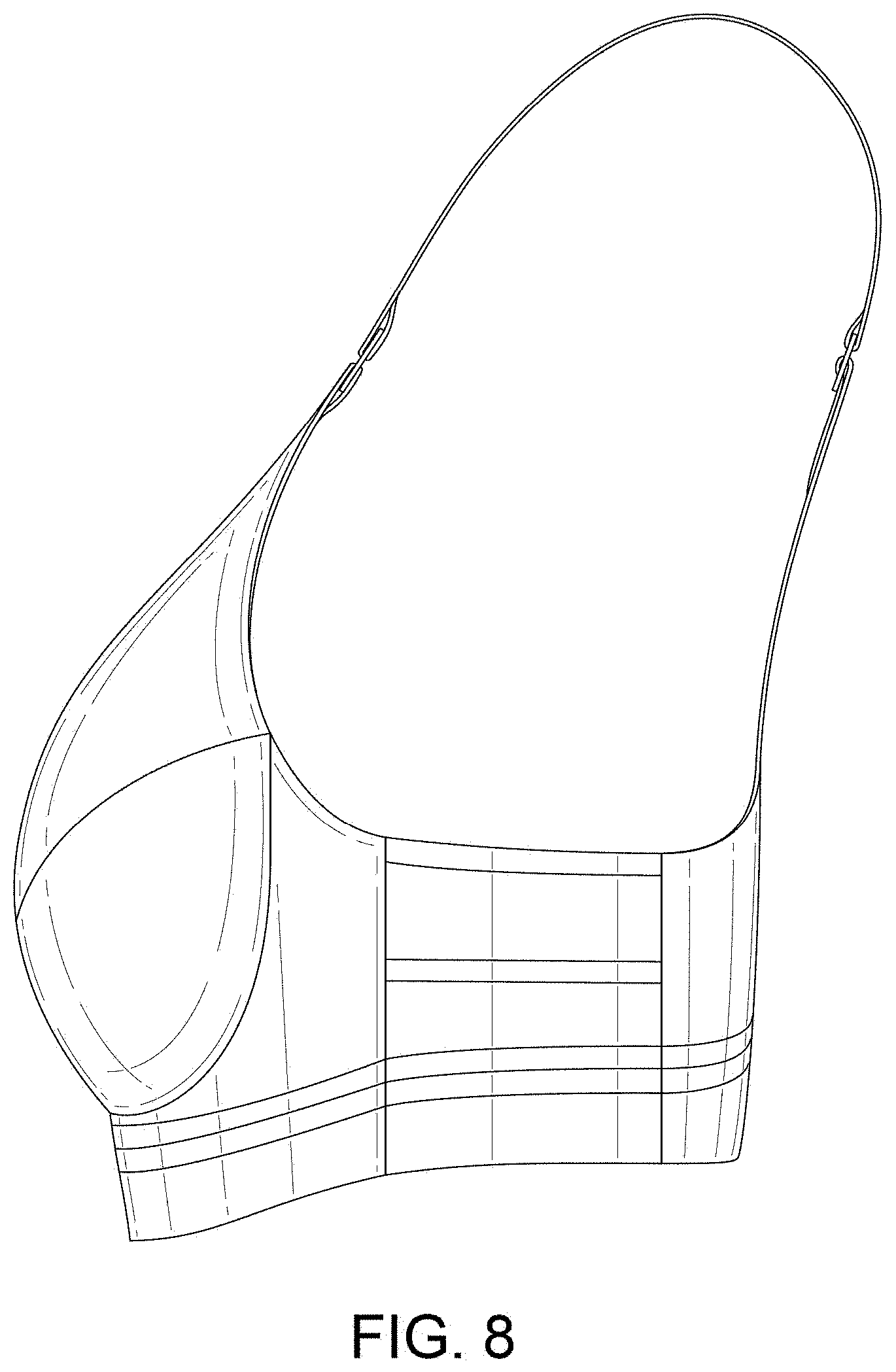 Patent USD1001419 Figure 8 – Adjustable bra