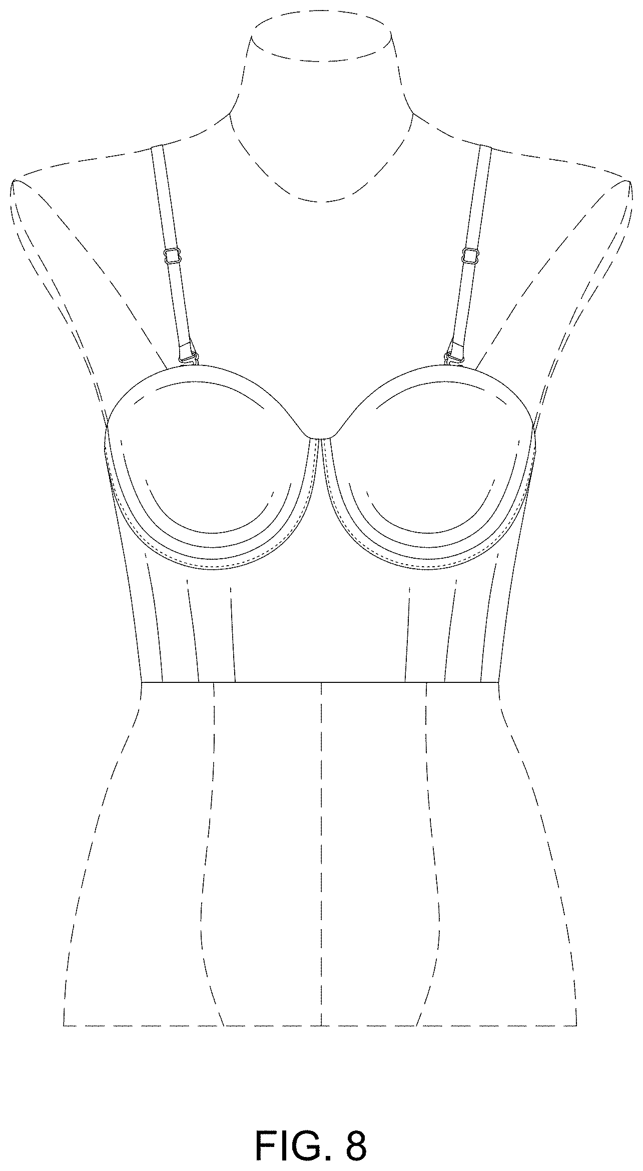 Patent USD1001420 Figure 8 – Underwear
