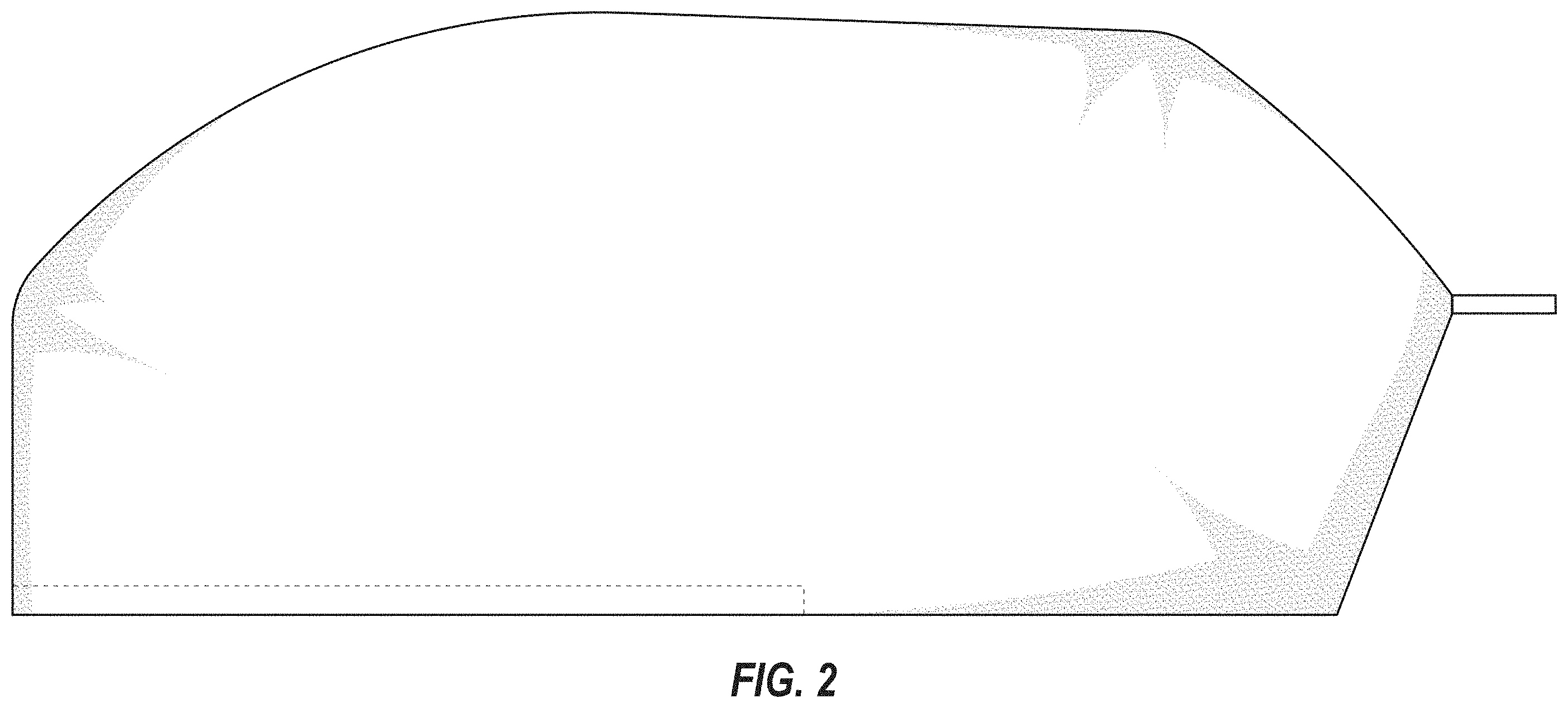 Patent USD1001426 Figure 2 – Head wrap