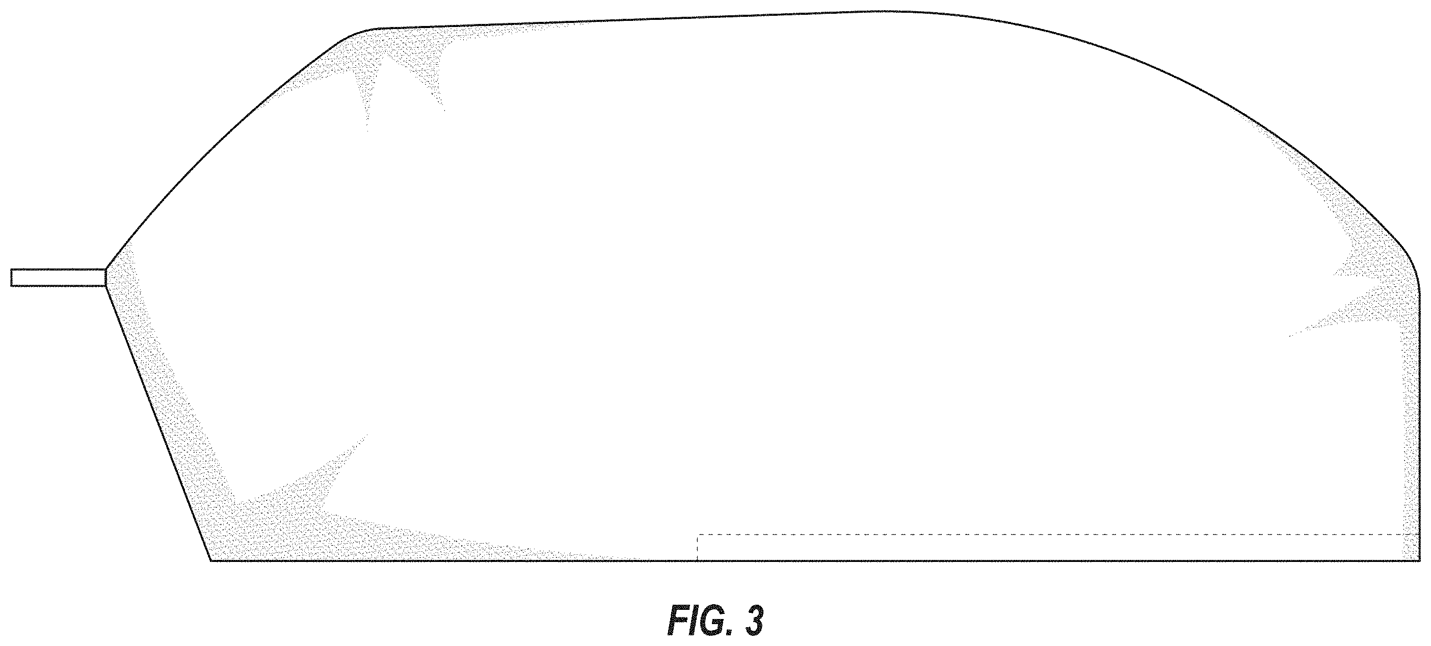 Patent USD1001426 Figure 3 – Head wrap