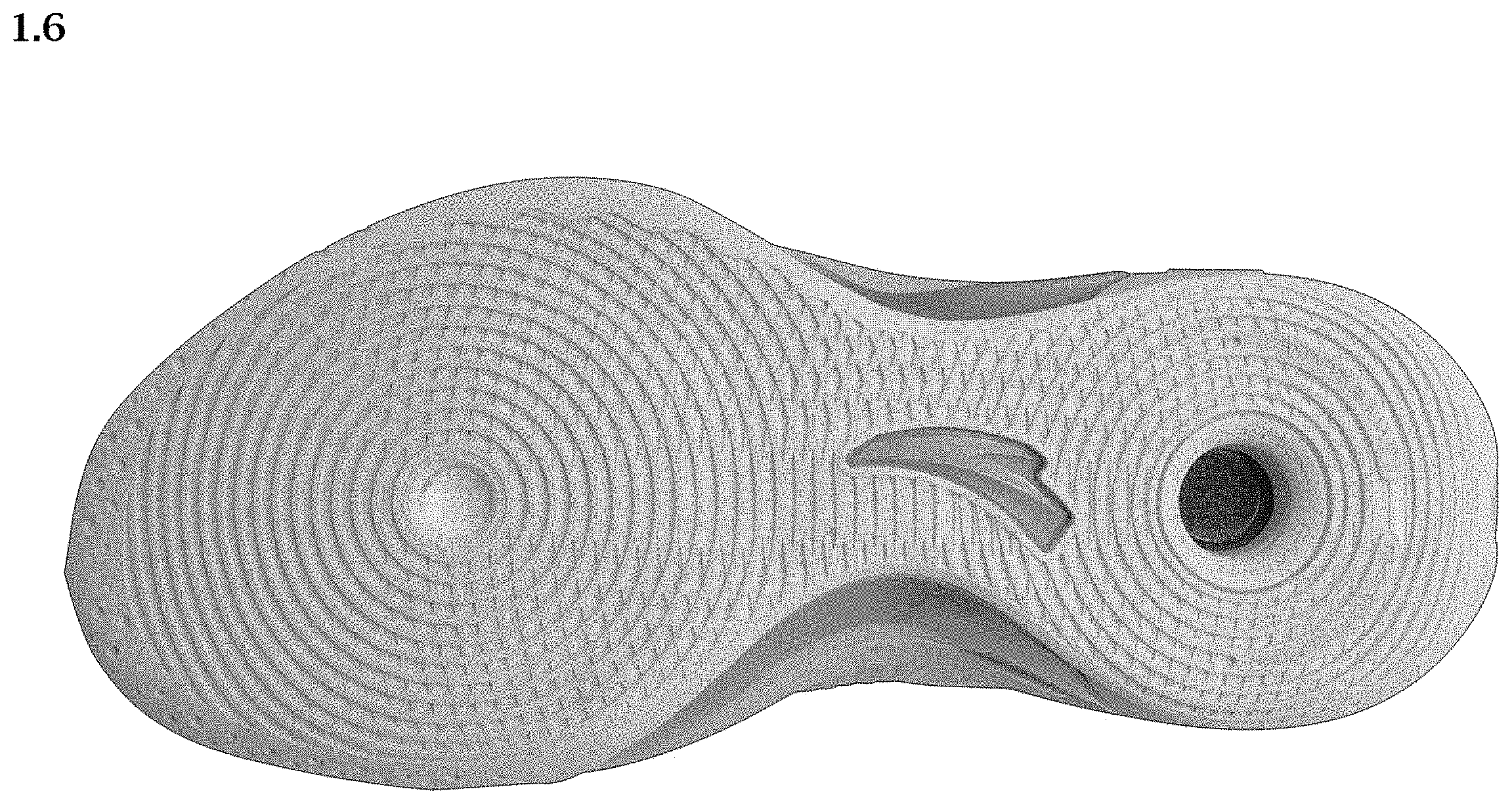 Patent USD1001428 Figure 6 – Shoe