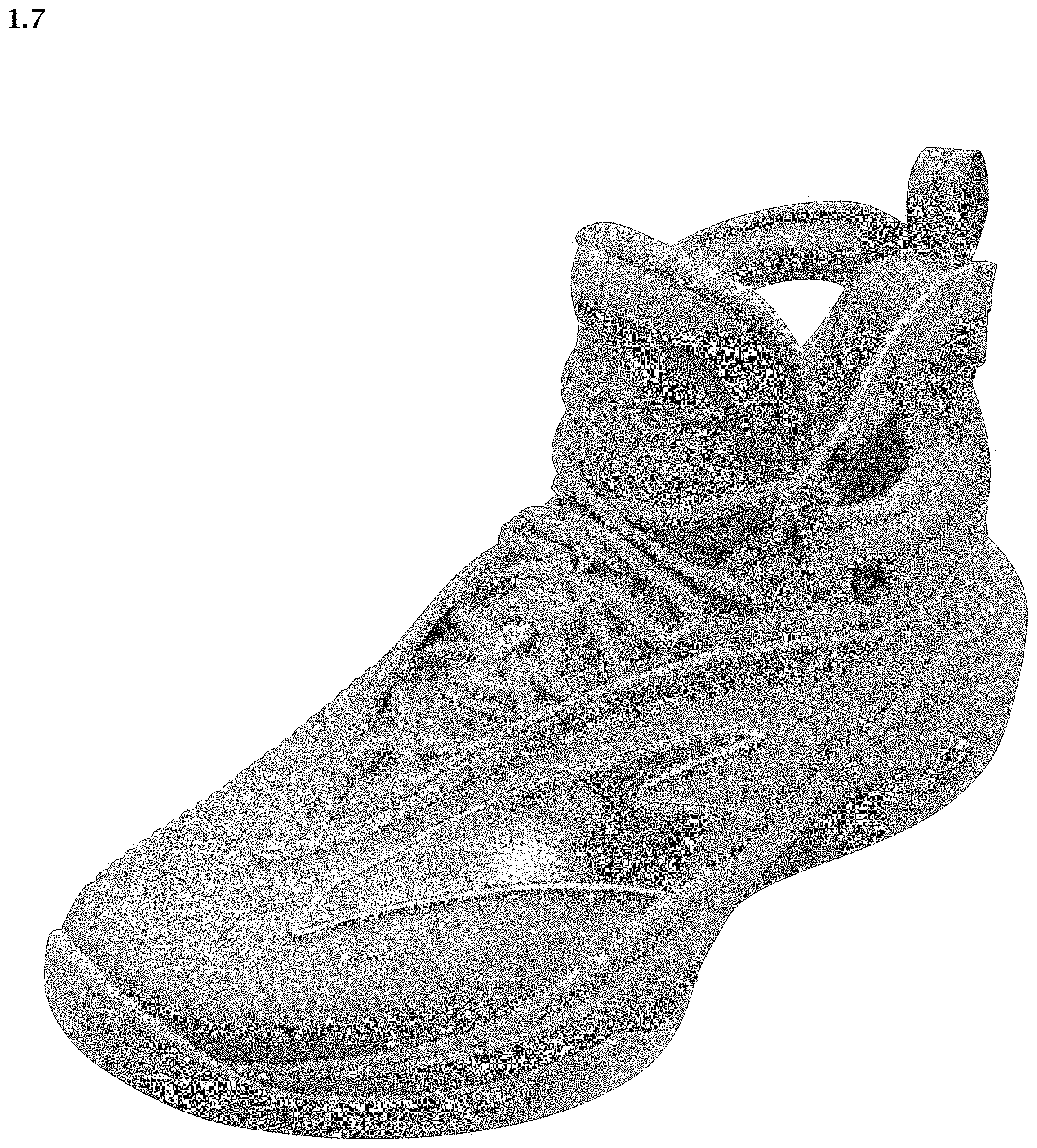 Patent USD1001428 Figure 7 – Shoe