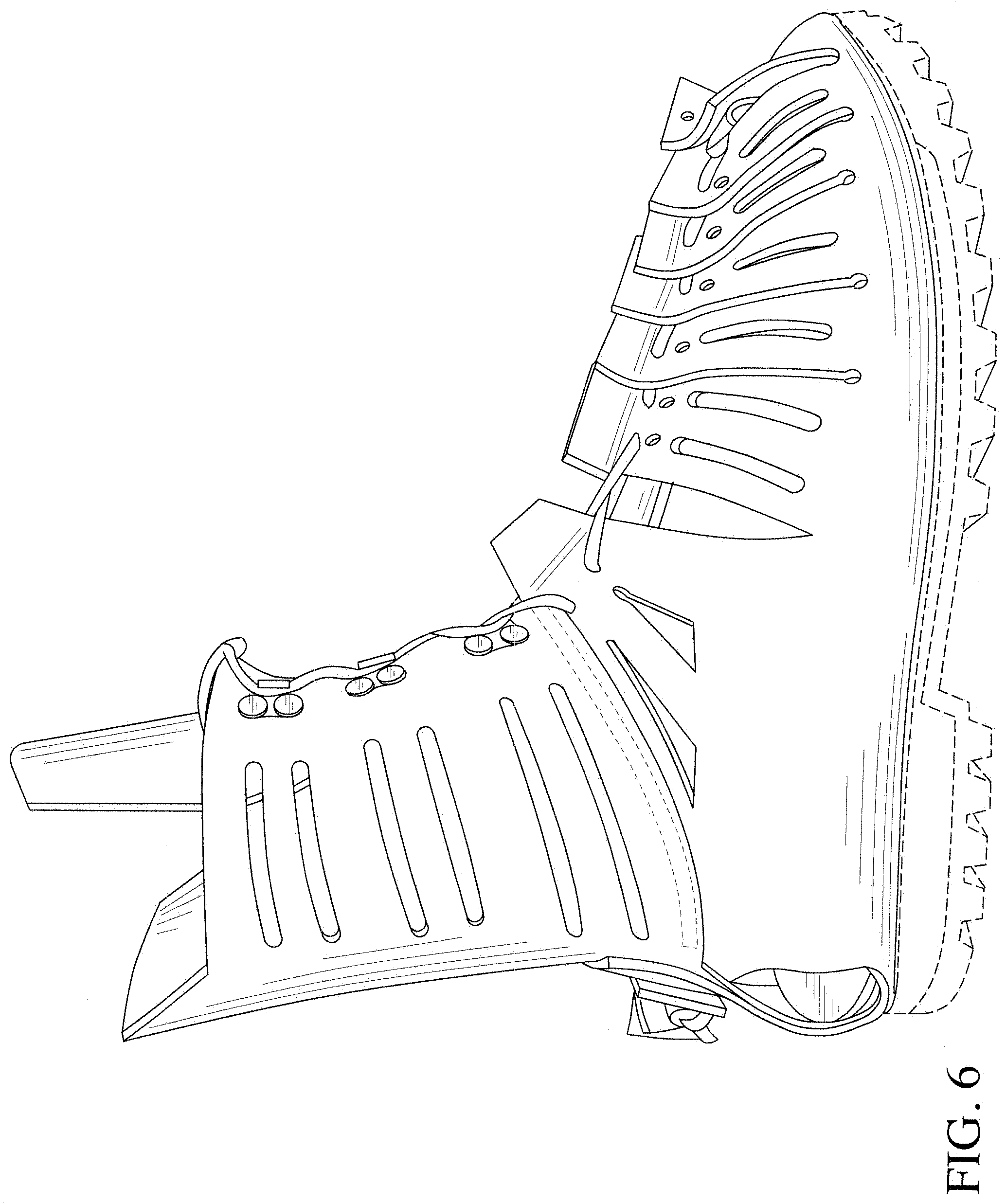 Patent USD1001430 Figure 6 – Boot