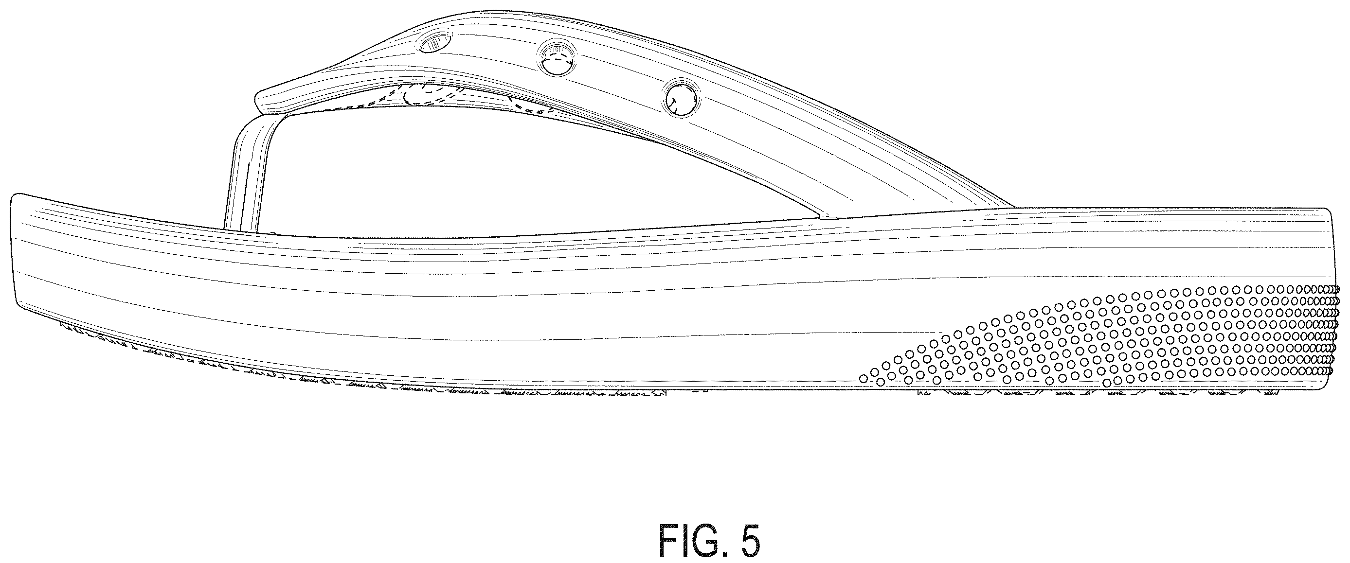 Patent USD1001431 Figure 5 – Footwear
