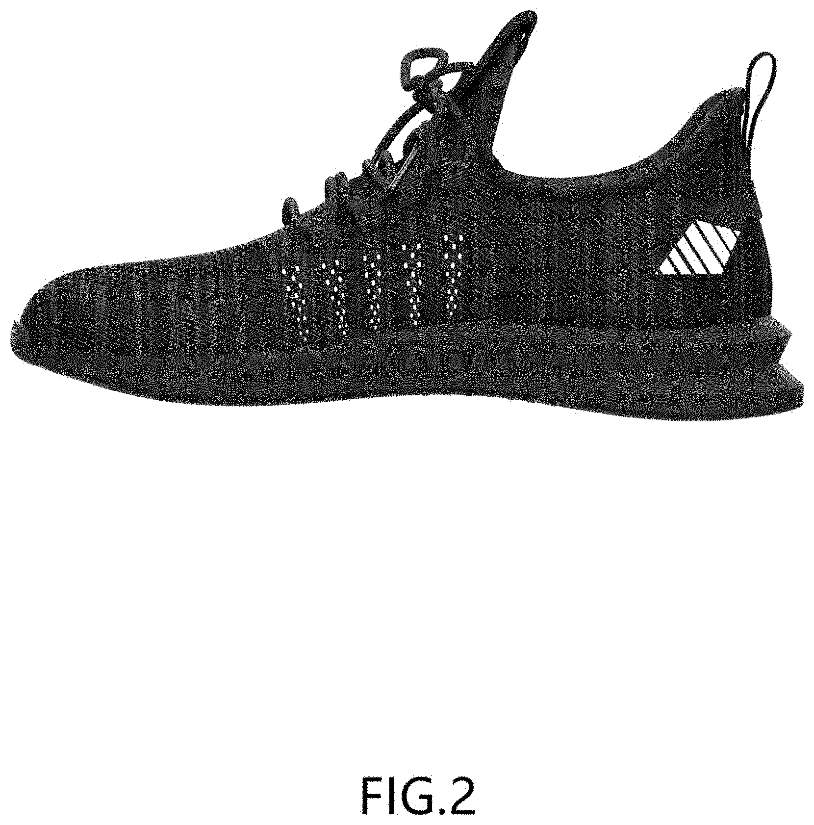 Patent USD1001434 Figure 2 – Shoe