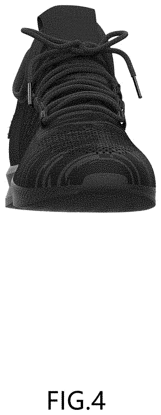Patent USD1001434 Figure 4 – Shoe