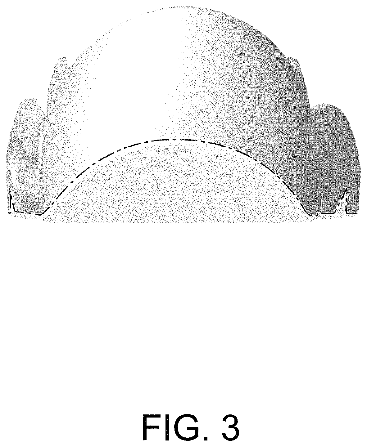 Patent USD1001435 Figure 3 – Sole
