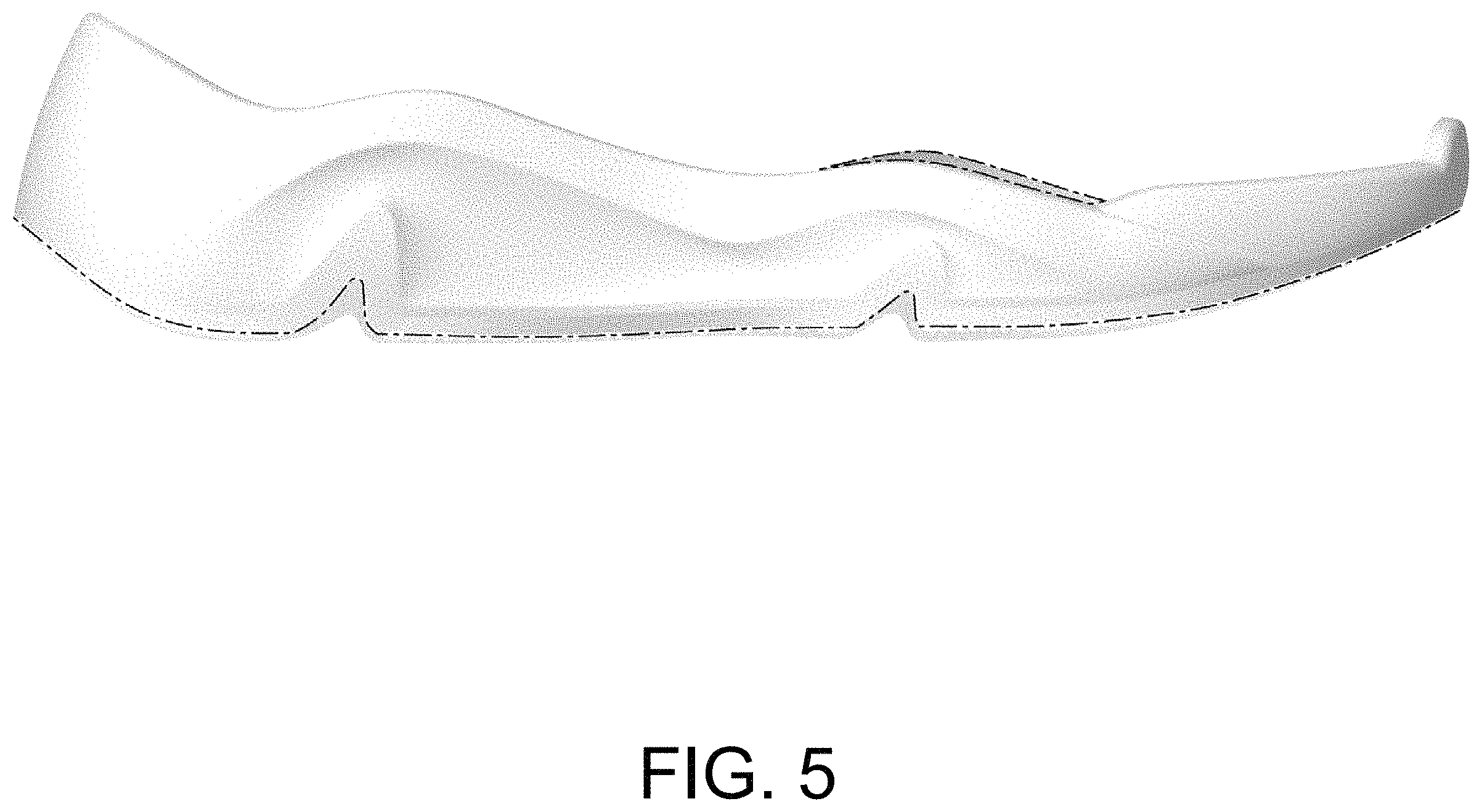 Patent USD1001435 Figure 5 – Sole