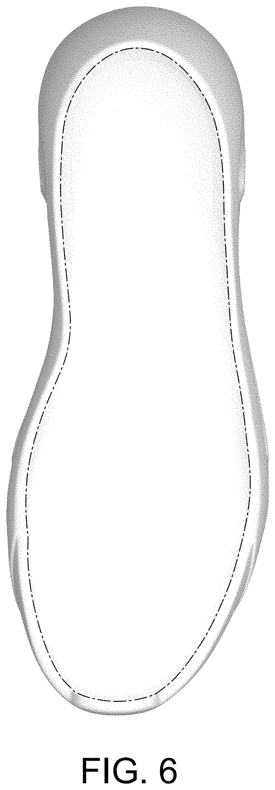 Patent USD1001435 Figure 6 – Sole