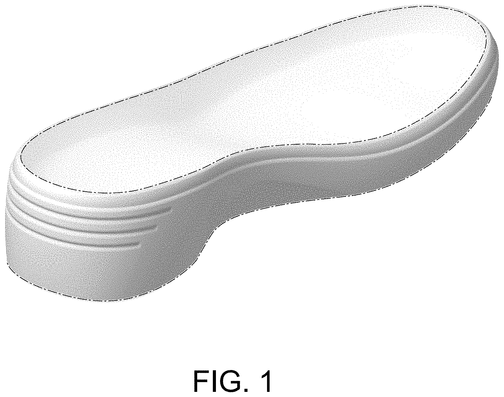 Patent USD1001436 Figure 1 – Sole