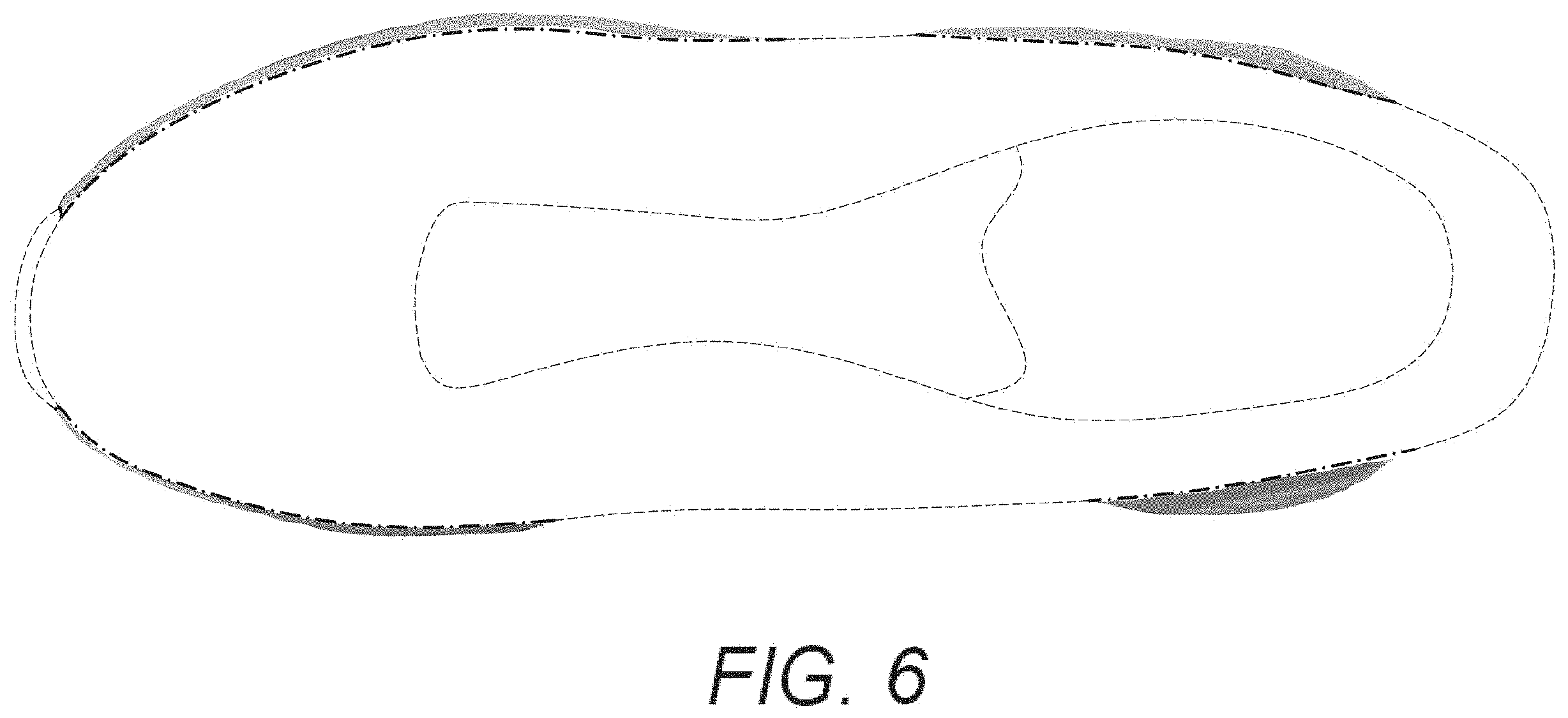 Patent USD1001441 Figure 5 – Shoe midsole periphery