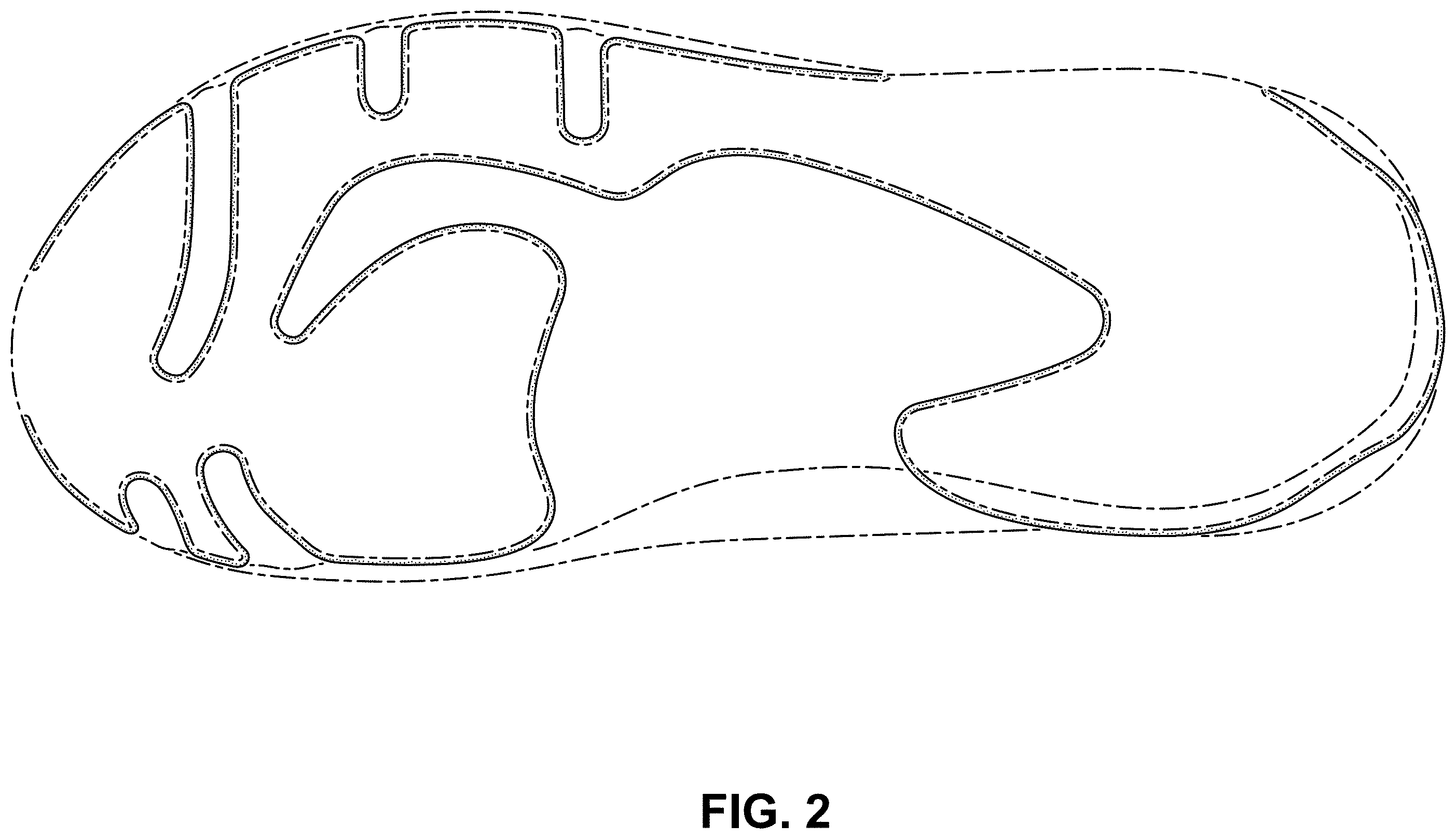 Patent USD1001450 Figure 2 – Shoe