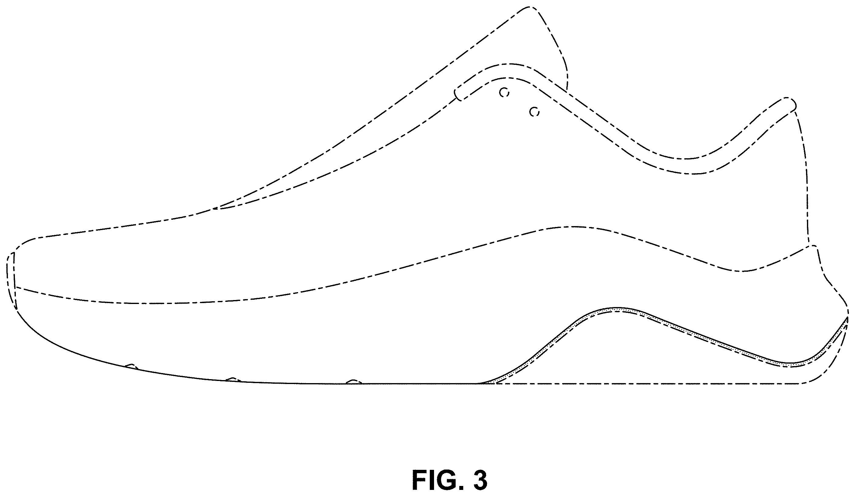 Patent USD1001450 Figure 3 – Shoe