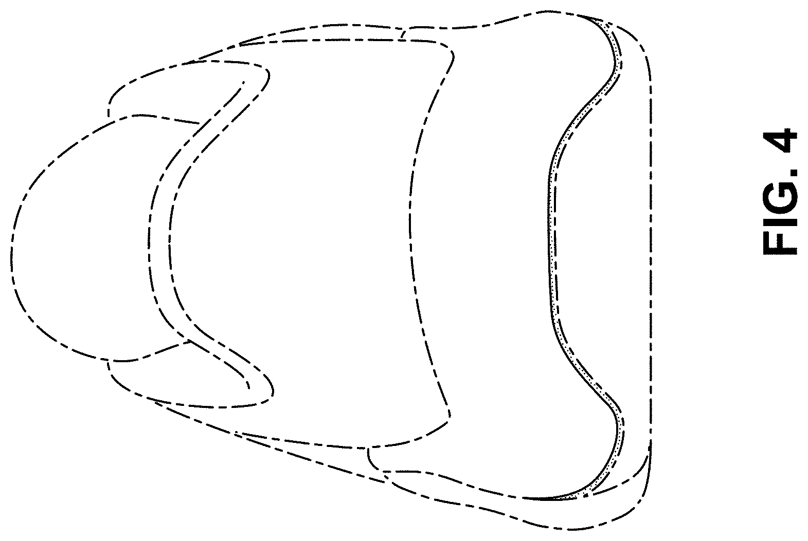 Patent USD1001450 Figure 4 – Shoe