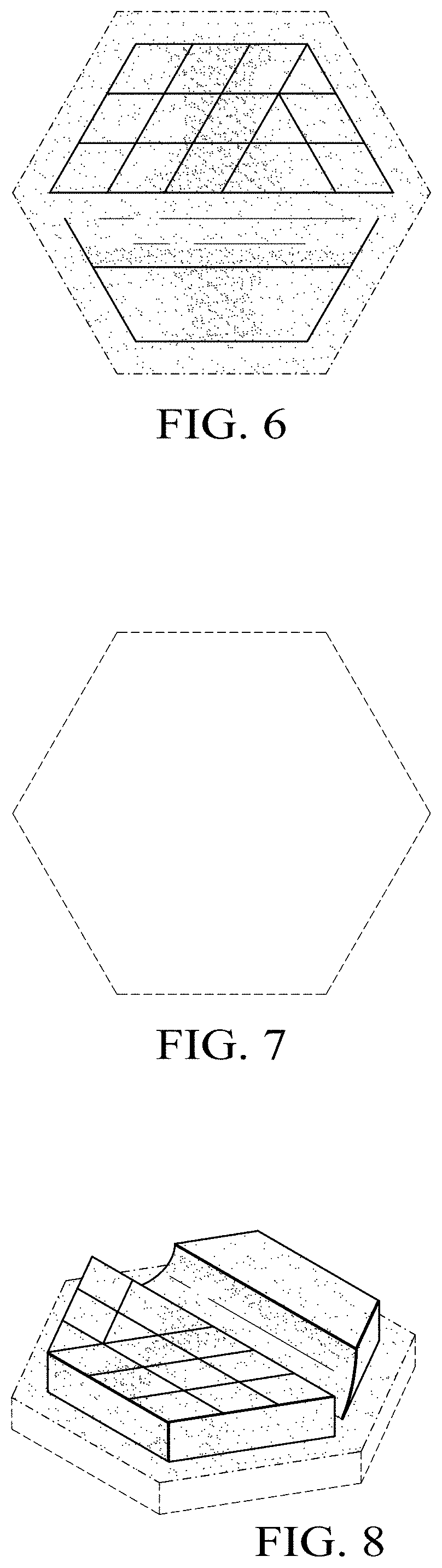Patent USD1001451 Figure 2 – Sole with studs