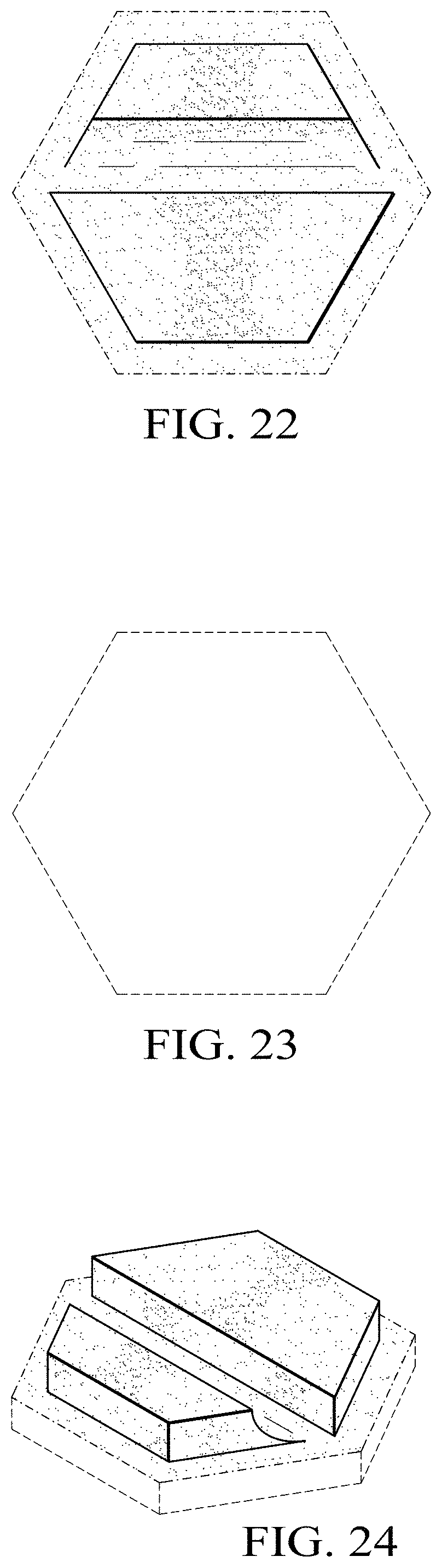 Patent USD1001451 Figure 6 – Sole with studs