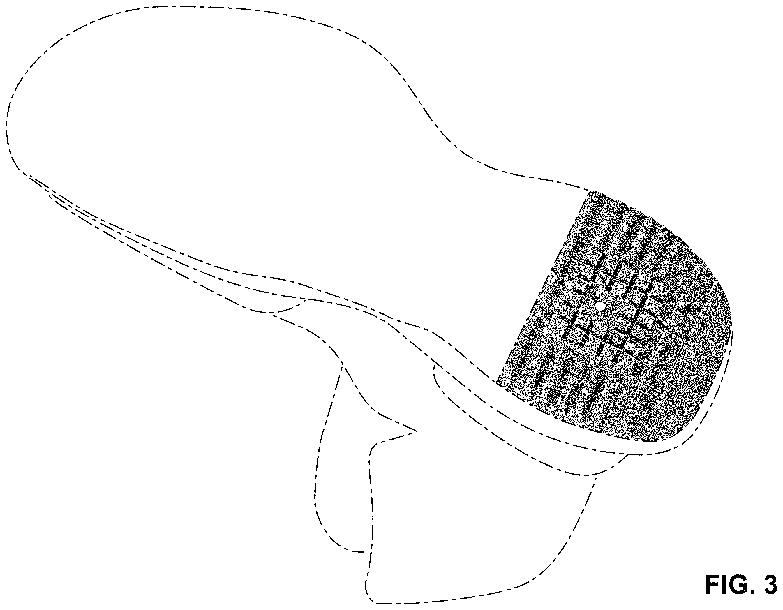 Patent USD1001452 Figure 3 – Shoe