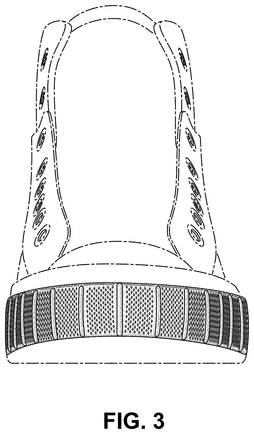 Patent USD1001453 Figure 3 – Shoe
